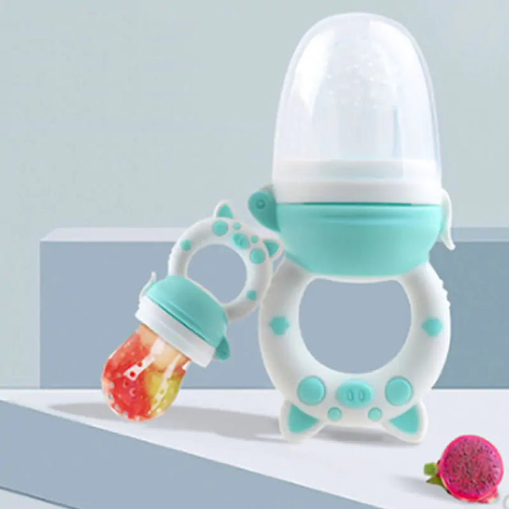 Silicone Teether & Fresh Food Feeder for Babies (3-12 Months) - Boaties Collective