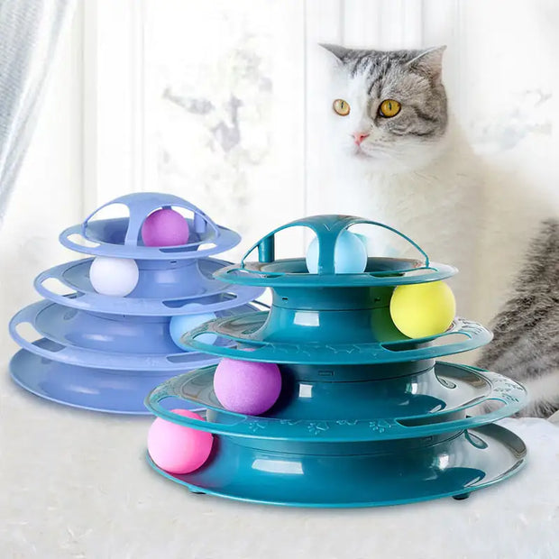 Tower Tracks Toy for Cats - Boaties Collective