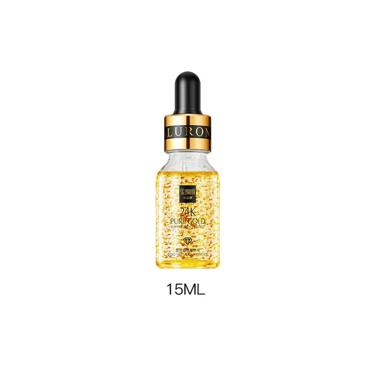 24k Gold Hyaluronic Acid Face Serum - Boaties Collective
