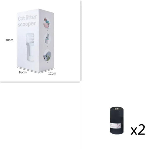 Hollow Plastic Cat Litter Scoop for Pet Care - Boaties Collective