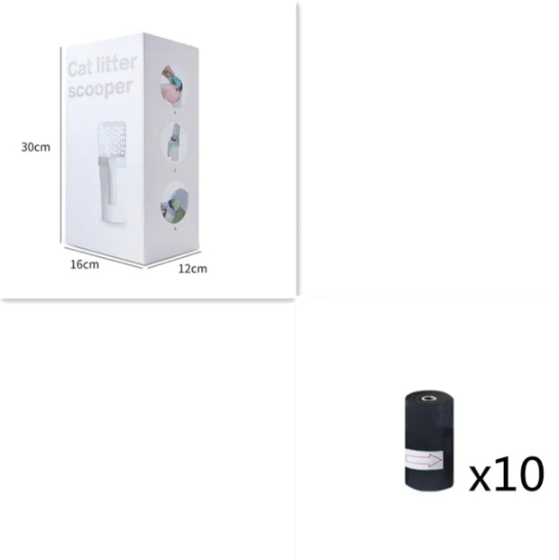 Hollow Plastic Cat Litter Scoop for Pet Care - Boaties Collective