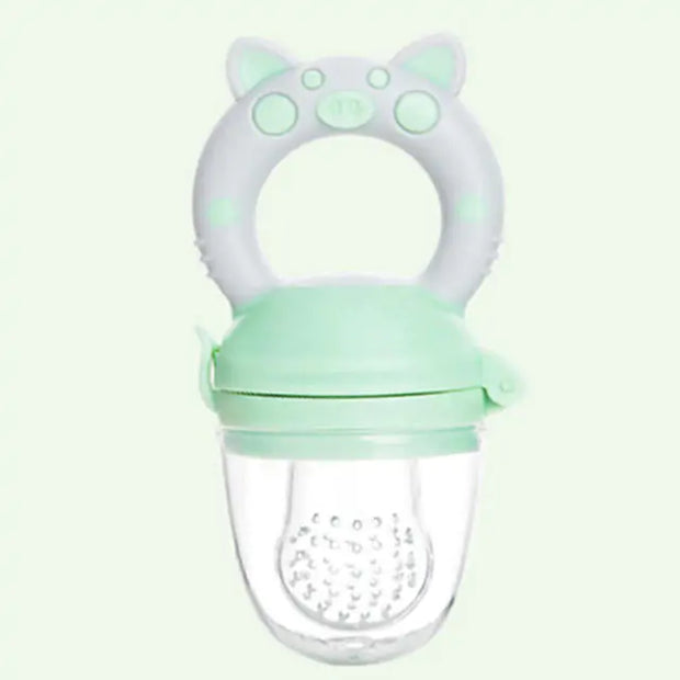 Silicone Teether & Fresh Food Feeder for Babies (3-12 Months) - Boaties Collective