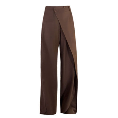 Irregular Wide-leg Fashion Loose Trousers - Boaties Collective