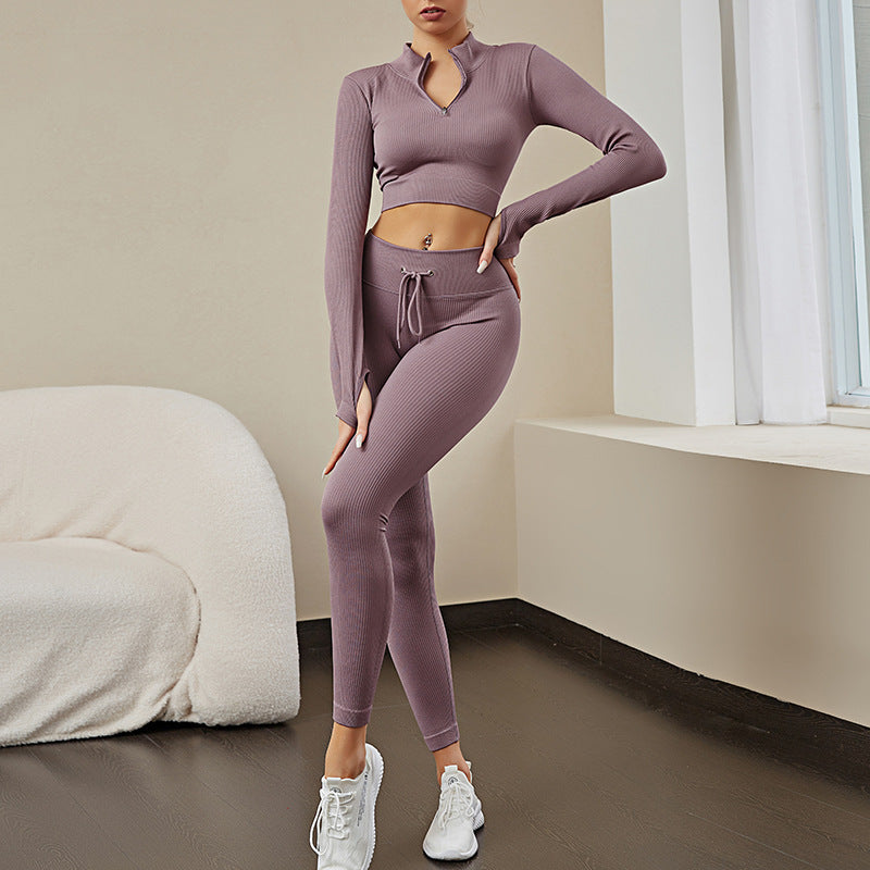 Seamless Fitness Yoga Wear Suit Sweat-absorbent Women - Boaties Collective