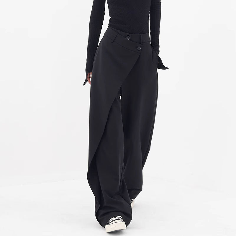 Irregular Wide-leg Fashion Loose Trousers - Boaties Collective