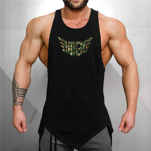 Camouflage Muscle Men Sports Fitness Vest - Boaties Collective