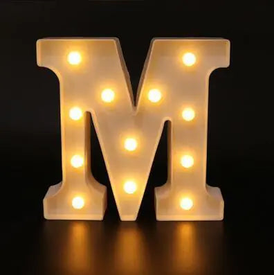 LED Alphabet Letters