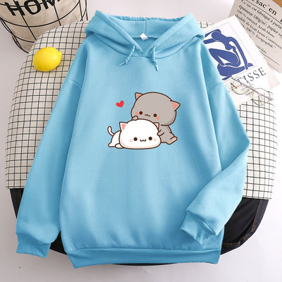 Teen Candy Color Sweater Cute Kawaii Loose Sweater Women - Boaties Collective