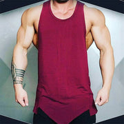 Men's Athletic Gym Fitness Tank Top - Solid Sleeveless Vest - Boaties Collective
