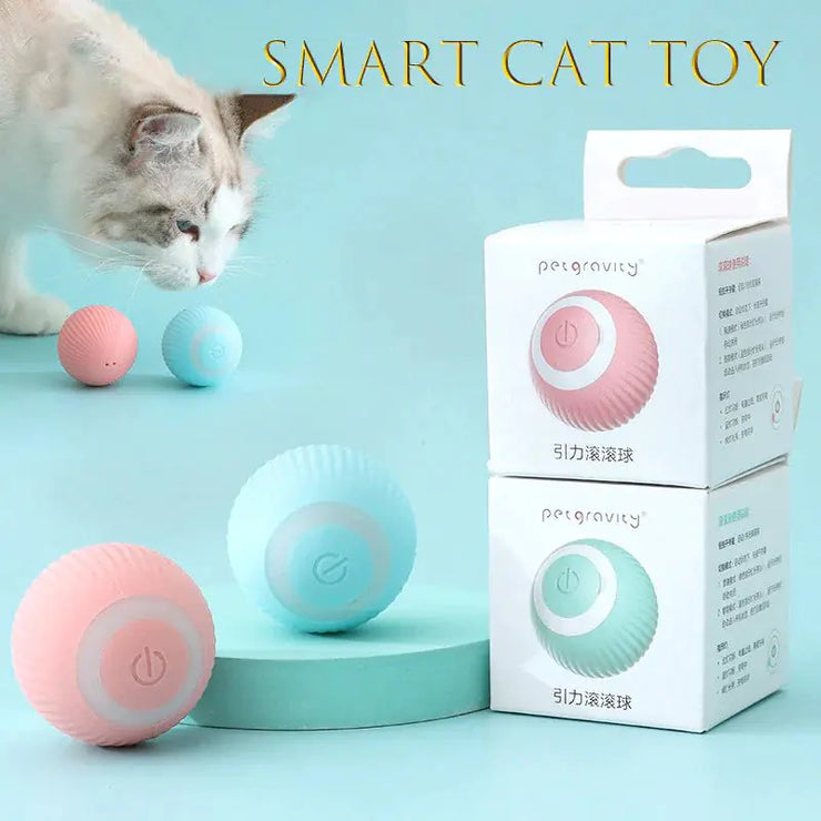 Smart Cat Toys Automatic Rolling Ball - Boaties Collective