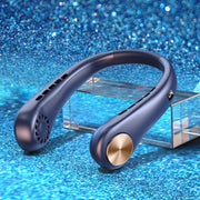 New Mini Neck Fan Portable Bladeless Hanging Neck Rechargeable Air Cooler Mini Summer Sports Fans - Boaties Collective