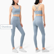 Seamless Yoga Set Gym Fitness Clothing Women Workout Set - Boaties Collective