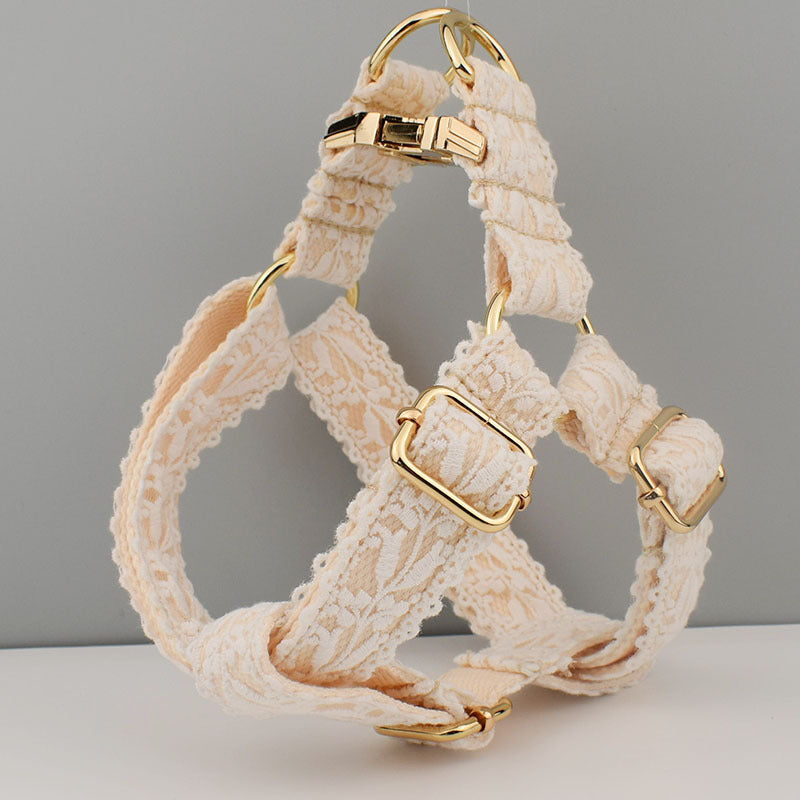 Leaf Lace Strap Gold Buckle Pet Supplies - Boaties Collective