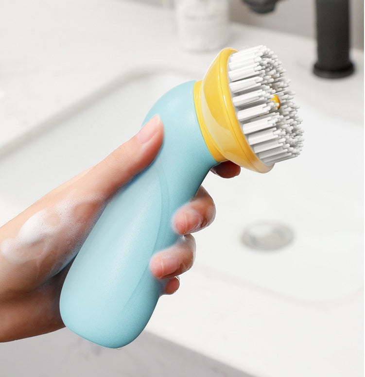 New Hand-held Pet Bath Brush Bath Brush Cleaning Pet Shower Hair Grooming Cmob Dog Cleaning Tool Pet Supplies - Boaties Collective