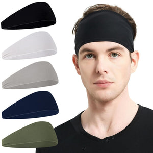 Running Fitness Hair Band Men And Women Sports Yoga Sweat-absorbing - Boaties Collective