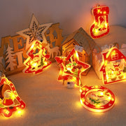 Decorative String Lights Christmas House Christmas Tree Pendant - Boaties Collective