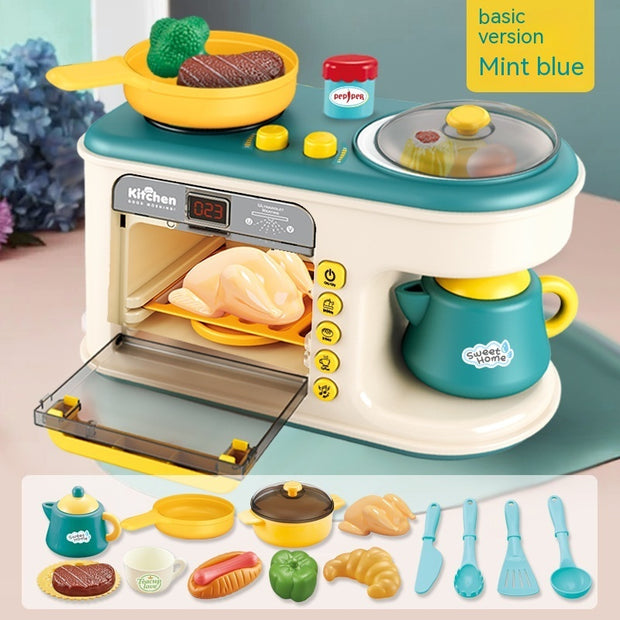 Children's Play House Kitchen Toys Simulation Kitchenware Breakfast Machine Toys - Boaties Collective
