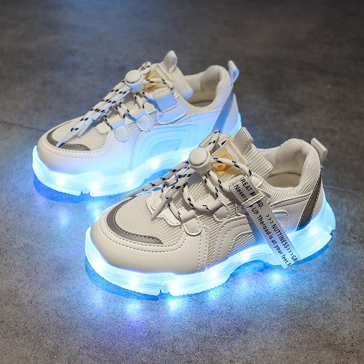 Colorful Children's Luminous Shoes, Girls' Luminous Shoes, Boys' Luminous Shoes - Boaties Collective