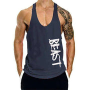 Beast Print Fitness Muscle Shirt - Boaties Collective