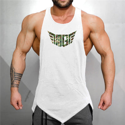 Camouflage Muscle Men Sports Fitness Vest - Boaties Collective