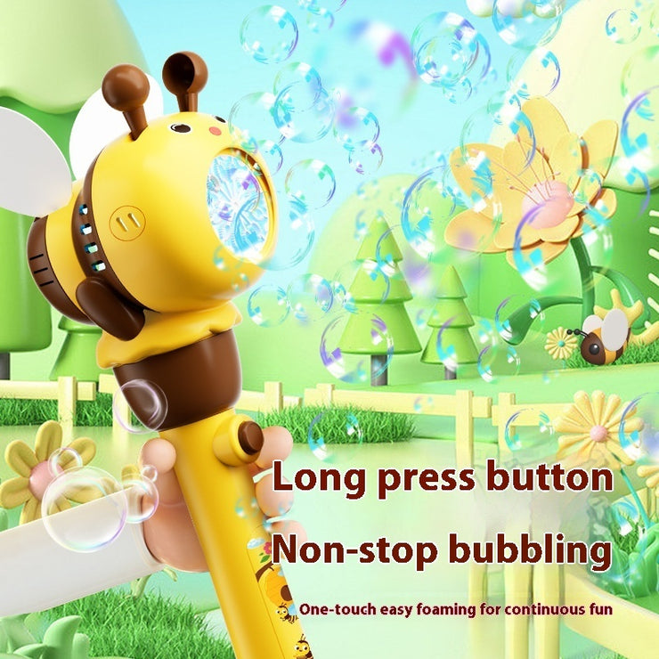 Electric Bee Bubble Machine Toys Automatic Lighting Children's Toys - Boaties Collective