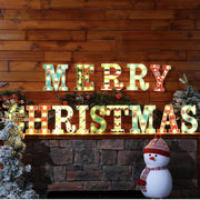 Color Printing Led Merry Christmas Letter Lights - Boaties Collective