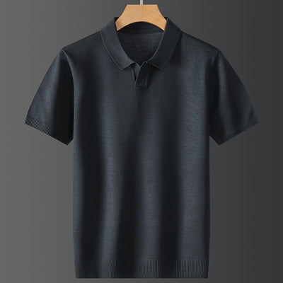 Fall Winter Men Short-sleeved Trendy Polo Shirt - Boaties Collective