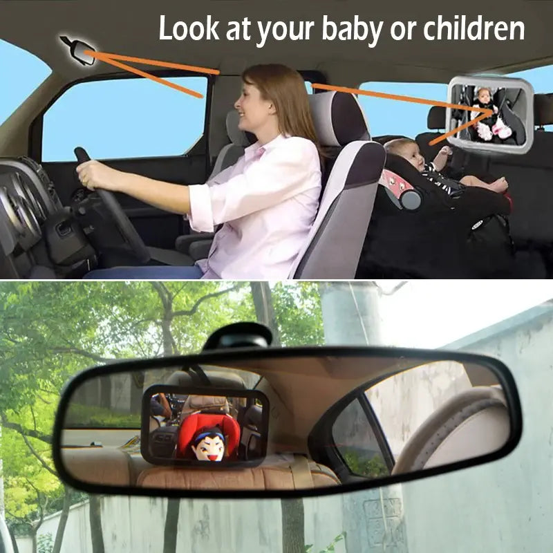 Baby Car Mirror Adjustable - Boaties Collective