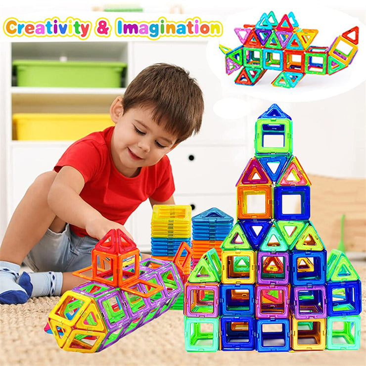 Magnetic Building Blocks DIY Magnets Toys For Kids Designer Construction Set Gifts For Children Toys - Boaties Collective