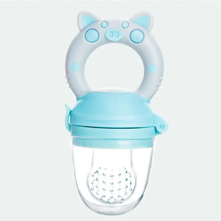 Silicone Teether & Fresh Food Feeder for Babies (3-12 Months) - Boaties Collective