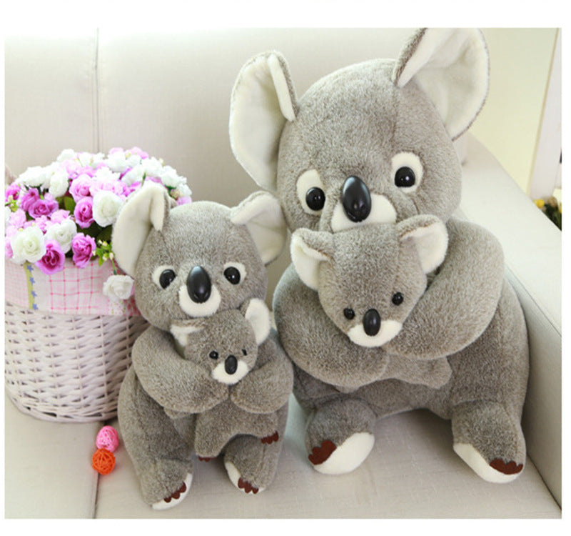 Mother And Child Koala Plush Toy Doll - Boaties Collective