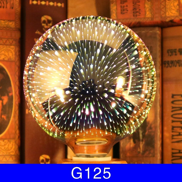 3D Fireworks Decorative Light Bulb Christmas Lights Christmas Home Decorations - Boaties Collective