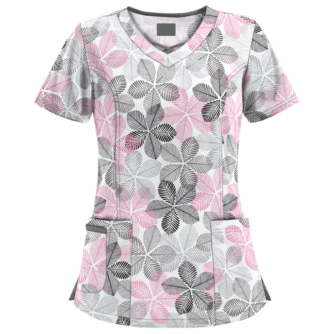 Printed V-Neck scrub tops - Boaties Collective