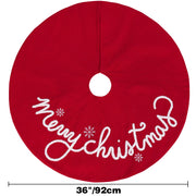 Christmas Letter Christmas-tree Skirt Holiday Atmosphere Decoration Supplies - Boaties Collective