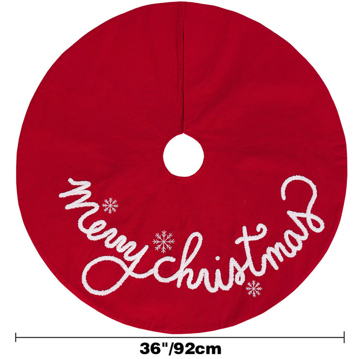 Christmas Letter Christmas-tree Skirt Holiday Atmosphere Decoration Supplies - Boaties Collective
