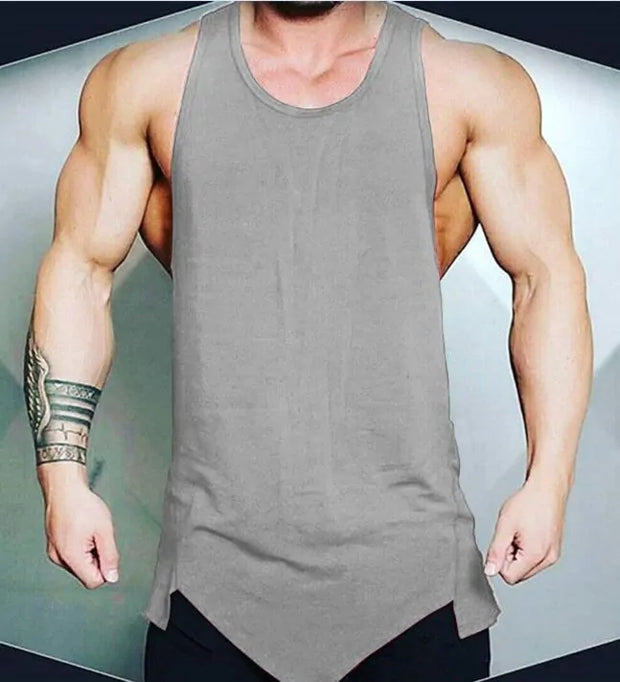 Men's Athletic Gym Fitness Tank Top - Solid Sleeveless Vest - Boaties Collective
