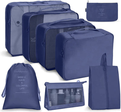 8-Piece Travel Clothes Organizer Set - Boaties Collective