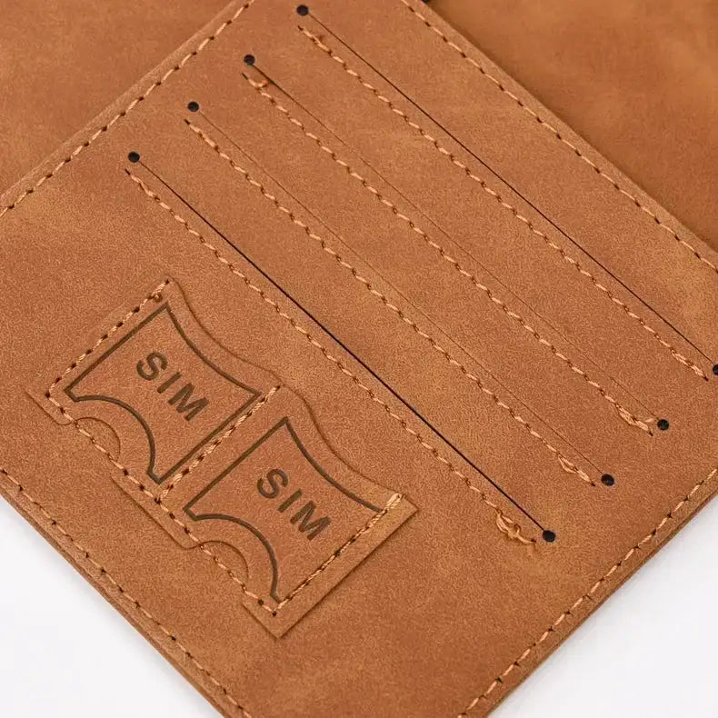 PU Leather Passport and Card Holder - Boaties Collective