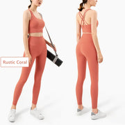 Seamless Yoga Set Gym Fitness Clothing Women Workout Set - Boaties Collective