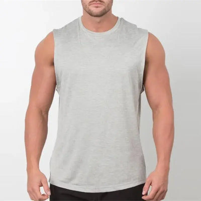 Brand New Plain Tank Top Men Bodybuilding singlet Gym Stringer Sleeveless Shirt Blank Fitness Clothing Sportwear Muscle Vest