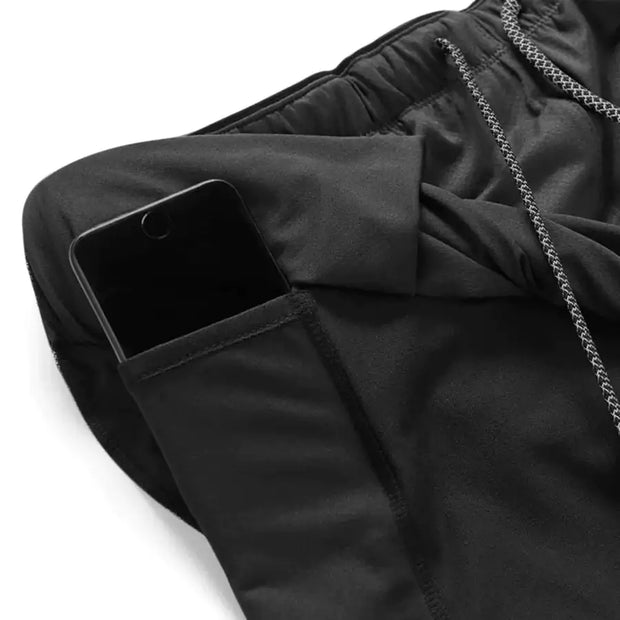 Men 2 in 1 Running Shorts Jogging Gym Fitness - Boaties Collective