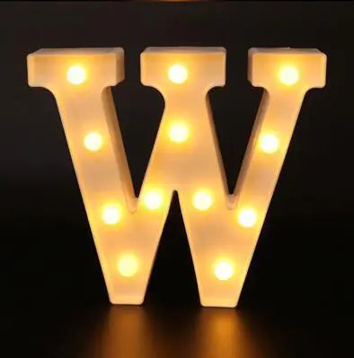 LED Alphabet Letters