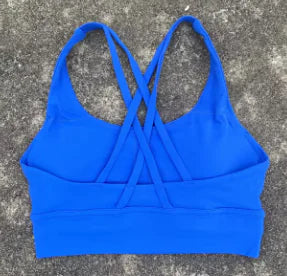 Women Cross Back Fitness Sport Bra - Boaties Collective