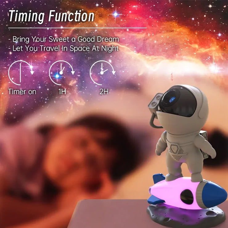 Astronaut Galaxy Projector Night Light - Boaties Collective