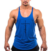 Brand Gym Stringer Tank Top Men Bodybuilding Clothing - Boaties Collective