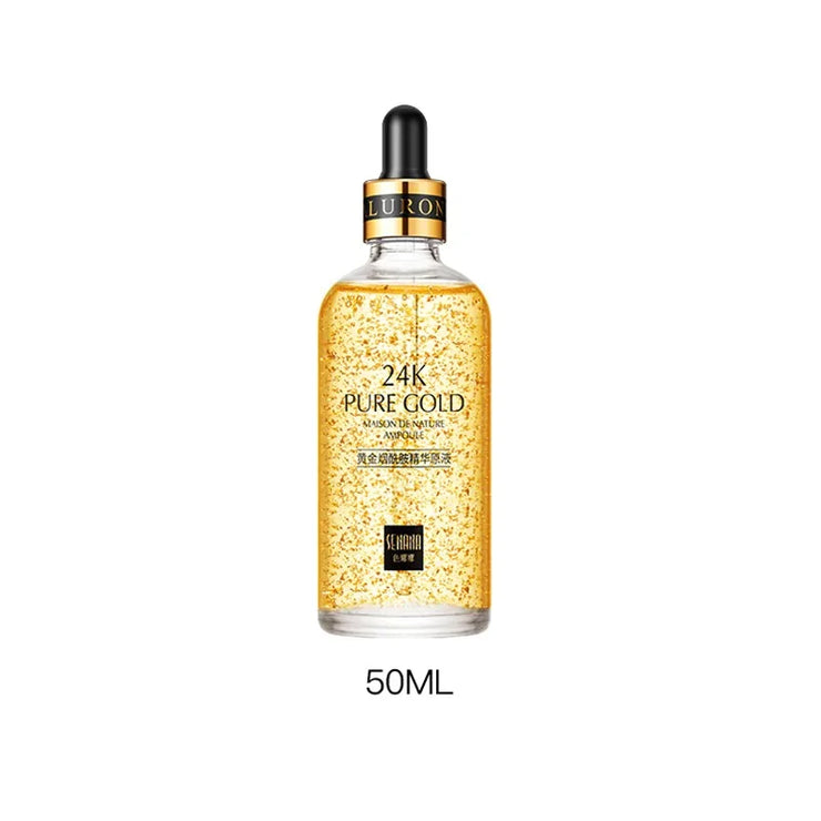 24k Gold Hyaluronic Acid Face Serum - Boaties Collective