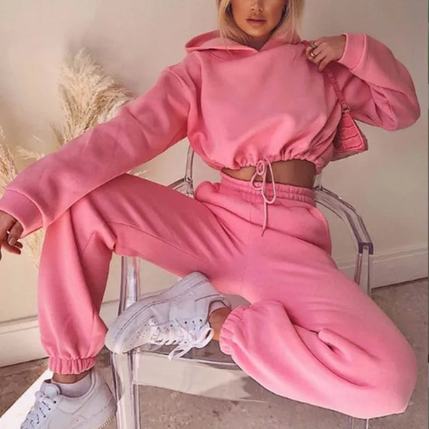 Winter Two Piece Sets Women Tracksuit - Boaties Collective