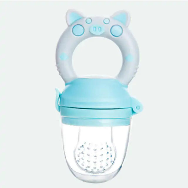 Silicone Teether & Fresh Food Feeder for Babies (3-12 Months) - Boaties Collective