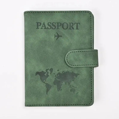 PU Leather Passport and Card Holder - Boaties Collective