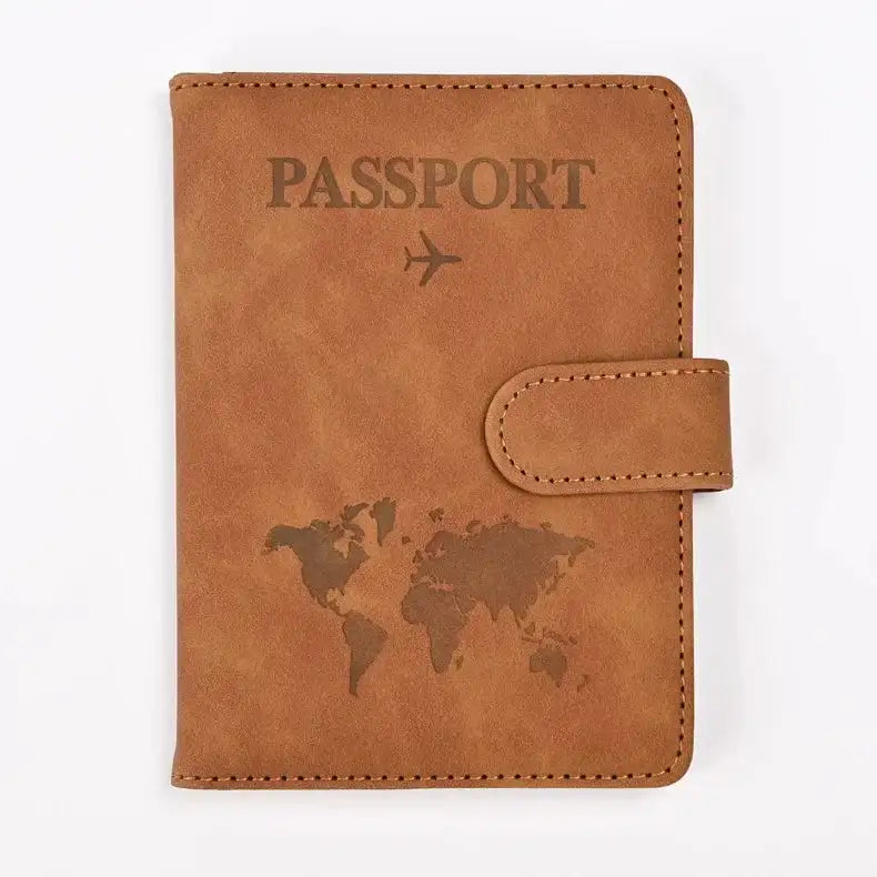 PU Leather Passport and Card Holder - Boaties Collective